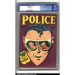 Police Comics #30 Mile High pedigree (Quality, 1944) CGC NM 9.4 Off-white to white pages. The dee...