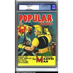 Popular Comics #57 Mile High pedigree (Dell, 1940) CGC NM- 9.2 Off-white pages. Yet another (inse...