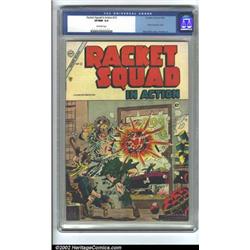 Racket Squad in Action #12 (Charlton, 1954) CGC VF/NM 9.0 Off-white pages. Steve Ditko never goes...