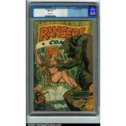Rangers Comics #41 (Fiction House, 1948) CGC NM 9.4 Off-white pages. Nice pages are tough to come...