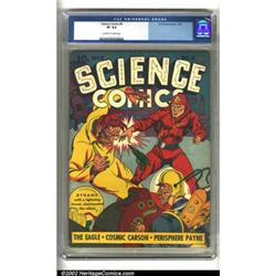Science Comics #6 (Fox, 1940) CGC VF 8.0 Off-white to white pages. Fox titles are tough -- Fox ti...