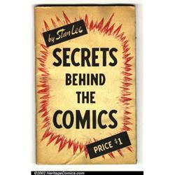 Secrets Behind The Comics #1 (Marvel, 1947) Condition: VG. Excelsior! Stan the Man spills his sec...