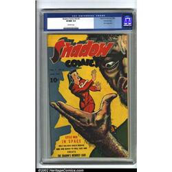 Shadow Comics vol. 4, #3 Crowley pedigree (Street and Smith, 1944) CGC VF/NM 9.0 Off-white pages....