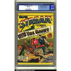 Silver Streak Comics #18 Mile High pedigree (Lev Gleason, 1942) CGC NM 9.4 Off-white to white pag...