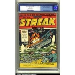Silver Streak Comics #20 Mile High pedigree (Lev Gleason, 1942) CGC NM 9.4 Off-white to white pag...