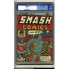 Image 1 : Smash Comics #3 Mile High pedigree (Quality, 1939) CGC VF/NM 9.0 Off-white pages. This copy is ve...