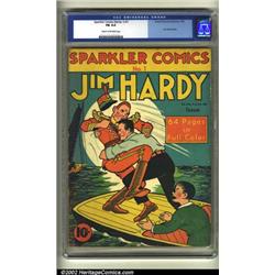 Sparkler Comics #1 (United Features Syndicate, 1940) CGC FN 6.0 Cream to off-white pages. Here is...