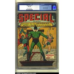 Special Comics #1 (MLJ, 1941) CGC VG 4.0 Cream to off-white pages. Special ran only one issue bef...