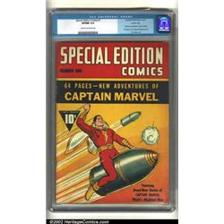 Special Edition Comics #1 Carson City pedigree (Fawcett, 1940) CGC VF/NM 9.0 Cream to off-white p...