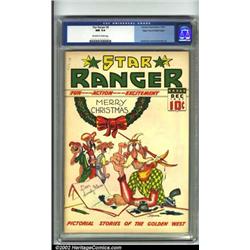 Star Ranger #8 Mile High pedigree (Centaur, 1937) CGC NM 9.4 Off-white to white pages. Edgar Chur...