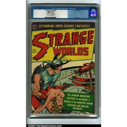 Strange Worlds #9 (Avon, 1952) CGC FN/VF 7.0 Off-white to white pages. Strange Worlds is one of A...
