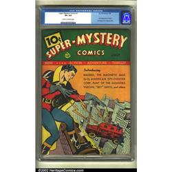 Super-Mystery Comics #1 (Ace, 1940) CGC VF+ 8.5 Cream to off-white pages. Ace's second title publ...