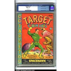 Target Comics #7 (Novelty Press, 1940) CGC FN/VF 7.0 Off-white pages. A fantastic example of Basi...