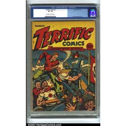 Terrific Comics #2 (Continental Magazines, 1944) CGC VF- 7.5 Off-white to white pages. The master...