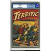 Image 1 : Terrific Comics #3 Mile High pedigree (Continental Magazines, 1944) CGC VF/NM 9.0 White pages. On...