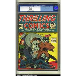 Thrilling Comics #5 (Better Publications, 1940) CGC VF+ 8.0 Off-white pages. This is not an easy...