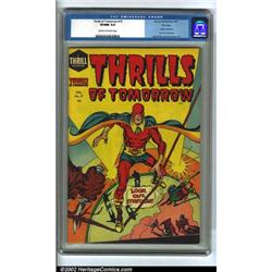 Thrills of Tomorrow #19 File copy (Harvey, 1955) CGC VF/NM 9.0 Cream to off-white pages. Jack Kir...