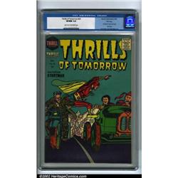 Thrills of Tomorrow #20 File copy (Harvey, 1955) CGC VF/NM 9.0 Light tan to off-white pages. This...