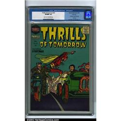 Thrills of Tomorrow #20 File copy (Harvey, 1955) CGC VF/NM 9.0 Light tan to off-white pages. This...