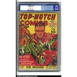 Top-Notch Comics #2 (MLJ, 1940) CGC VF/NM 9.0 Cream to off-white pages. One of the earliest offer...