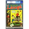 Image 1 : Top-Notch Comics #36 Mile High pedigree (MLJ, 1943) CGC NM- 9.2 White pages. An early humor comic...