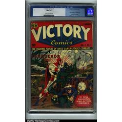 Victory Comics #1 (Hillman Publications, 1941) CGC VG+ 4.5 Cream to off-white pages. This is a ve...