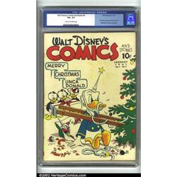 Walt Disney's Comics and Stories #4 (Dell, 1941) CGC VG+ 4.5 Cream to off-white pages. This Chris...