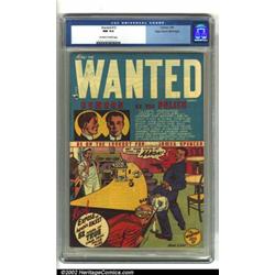 Wanted Comics #13 Mile High pedigree (Toytown, 1951) CGC NM 9.4 Off-white to white pages. This be...