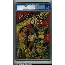 Weird Comics #1 (Fox, 1940) CGC FN+ 6.5 Off-white pages. After Victor Fox's setback from DC's inf...