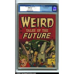Weird Tales of the Future #2 White Mountain pedigree (Aragon, 1952) CGC VF/NM 9.0 Off-white to wh...