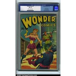 Wonder Comics #16 (Better Publications, 1948) CGC NM 9.4 Cream to off-white pages. This comic has...