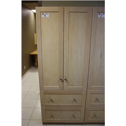 MAPLE 4 DOOR STORAGE CABINET