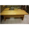 Image 1 : OAK 7' BOARDROOM TABLE