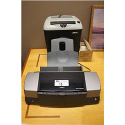 EPSON STYLUS PHOTO 1280 PRINTER, FELLOW PAPER SHREDDER AND PACKING SLIPS