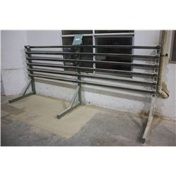 DOUCET WALL CLAMP RACK MODEL # SM-6-8.5-R