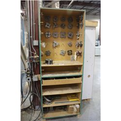 CABINET WITH TOOLING AND BLADES