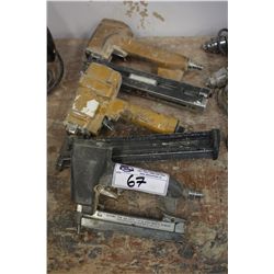 2 NAILGUNS AND STAPLER