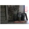 Image 1 : SHOVELS, LADDERS AND GARBAGE CANS