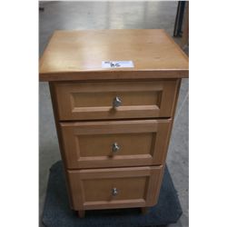3 DOOR WOODEN CABINET WITH FIRST AID