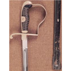 NAZI WEHRMACHT SWORD & SCABBARD BY ALCOSO & SOHN-DOVES