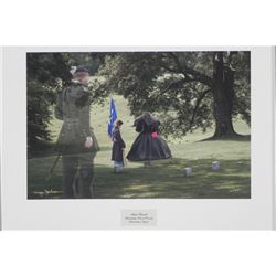 Silent Farewell Wayne Jachson Virginia Cemetery Print