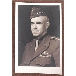 WARTIME PHOTO OF GEN. OMAR BRADLEY