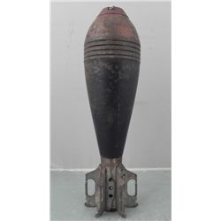 WWII 81MM-M17 MORTAR ROUND-12" TALL-MKD LLM-M17 A.C.C.