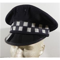VINTAGE CHICAGO POLICE DEPT VISOR HAT-SIZE 7 1/4- KALE