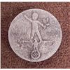 Image 1 : NAZI 1937 MAY DAY RALLY BADGE W/EAGLE/SWASTIKA & CHILD