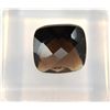 Beautiful Smoky Topaz Gemstone 4.00ct Square/Diamond Cut  10mm