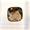 Beautiful Smoky Topaz Gemstone 2.05ct Square/Diamond Cut  8mm