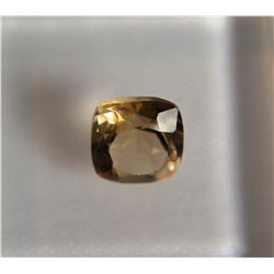 Beautiful Smoky Topaz Gemstone 1.05ct Square/Diamond Cut 7mm