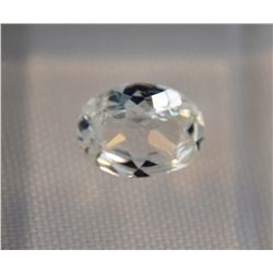 Light Aquamarine  1.20ct  Oval Cut  8 x6mm  Very Nice Gem!
