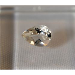 Light Aquamarine  .80ct  Pear Cut  7 x 4mm  Very Nice Gem!